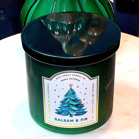 LEOBEN CO CANDLE BALSAM & FIR 2 WICK 17 oz NEW VEGAN SOY WAX - Picture 2 of 3
